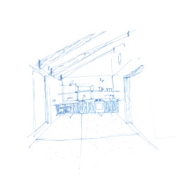 Rekonstrukce a přístavba rodinného domu v Lozorně, MAPA: Skica