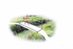 Vizualizace - lávka