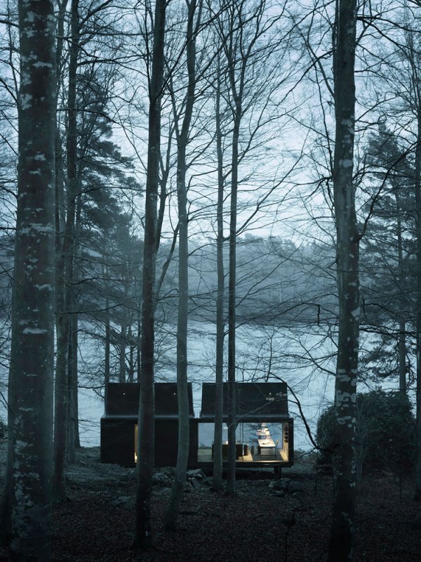 Modulární chatka VIPP Shelter, Morten Bo Jensen.