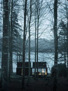 Modulární chatka VIPP Shelter, Morten Bo Jensen.