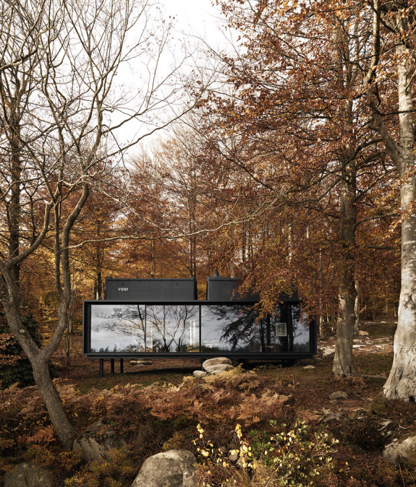 Modulární chatka VIPP Shelter, Morten Bo Jensen.