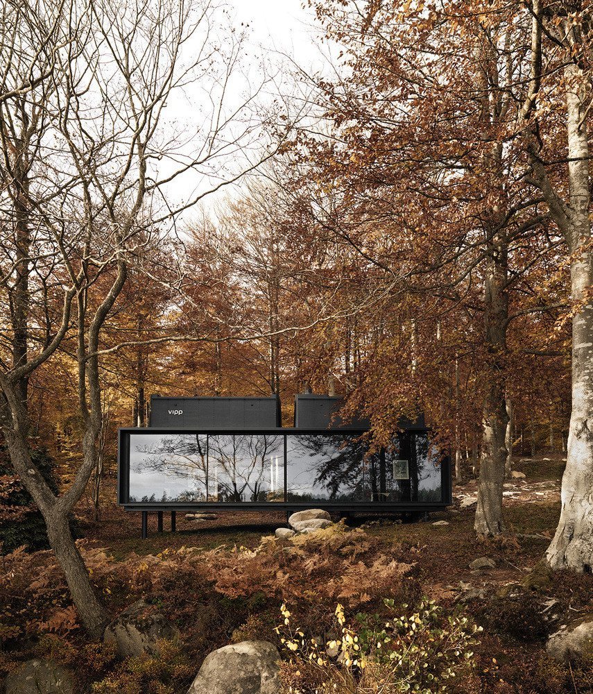Modulární chatka VIPP Shelter, Morten Bo Jensen.