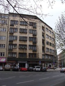 dvojice Josef Hrubý, Josef Kittrich, činžovní dům - foto