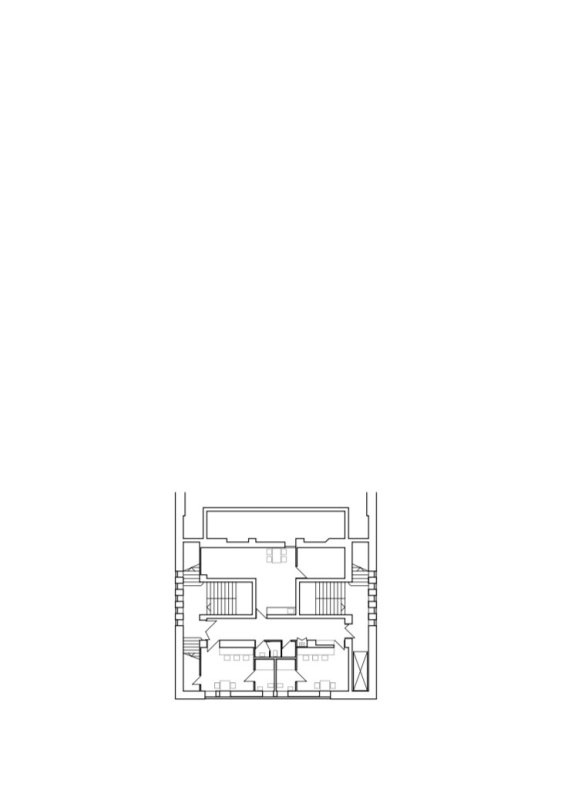 Společenské a kulturní centrum Kuřim, ARCHTEAM, mezipatro