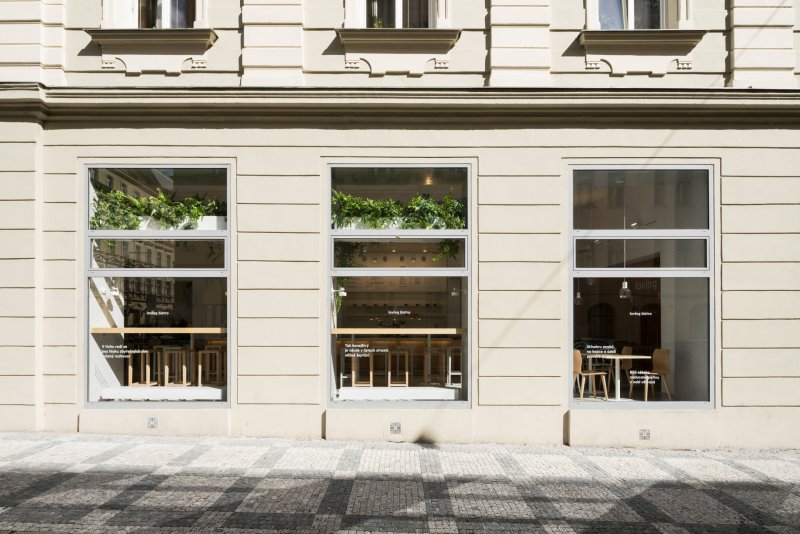 Loving bistro Letná, esté architekti © Studio Flusser