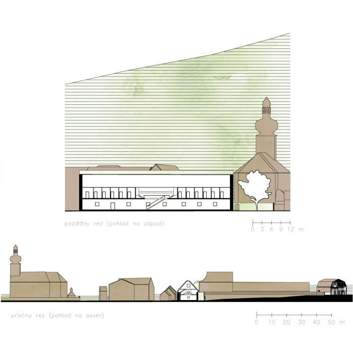 Patrik Kovaľ, Kláštor v Zdislave, řezy - foto