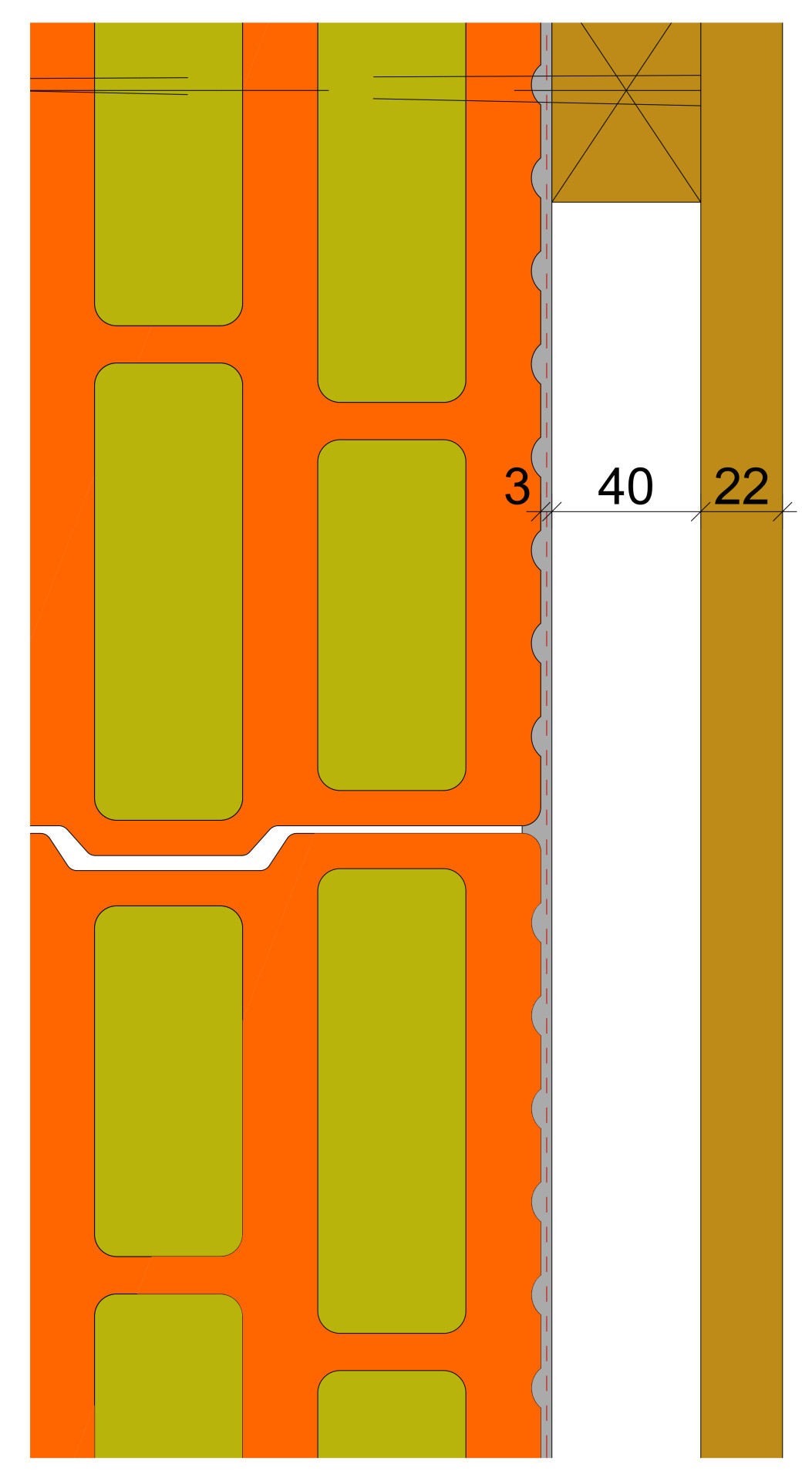 Fasáda 3 mm + T profi