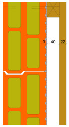 Fasáda 3 mm + T profi