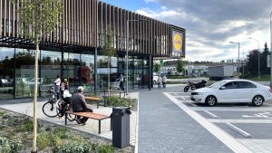 Lidl v Litomyšli od Ateliéru VAS