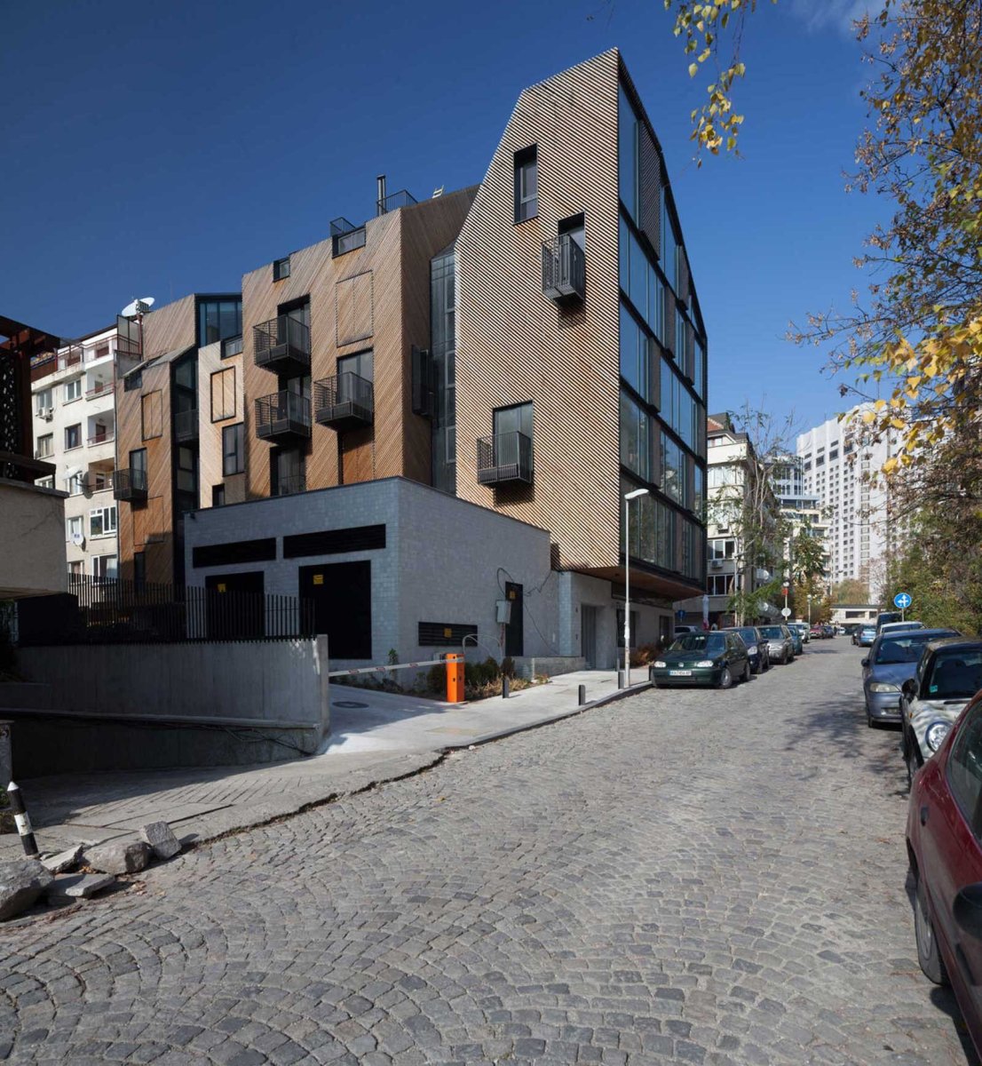 Bytový dům v Sofii od architektonické kanceláře Aedes Studio
