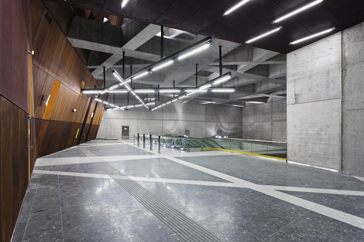 Zastávka metra GELLÉRT na lince M4 v Budapešti, Sporaarchitects