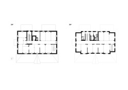 Půdorys 2. NP a 3. NP (Centrum Hořec; ADR)