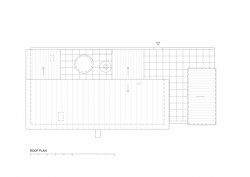 Dům za zdí, střecha, Mjölk architekti