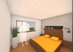 Pasivní rodinný dům, Irena Truhlářová, ARCHCON - vizualizace