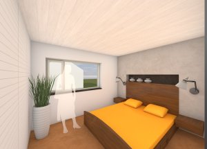 Pasivní rodinný dům, Irena Truhlářová, ARCHCON - vizualizace