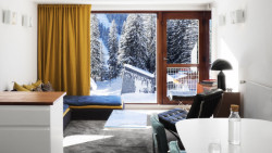 Jeden z bytů rezortu po rekonstrukci od studia Volta