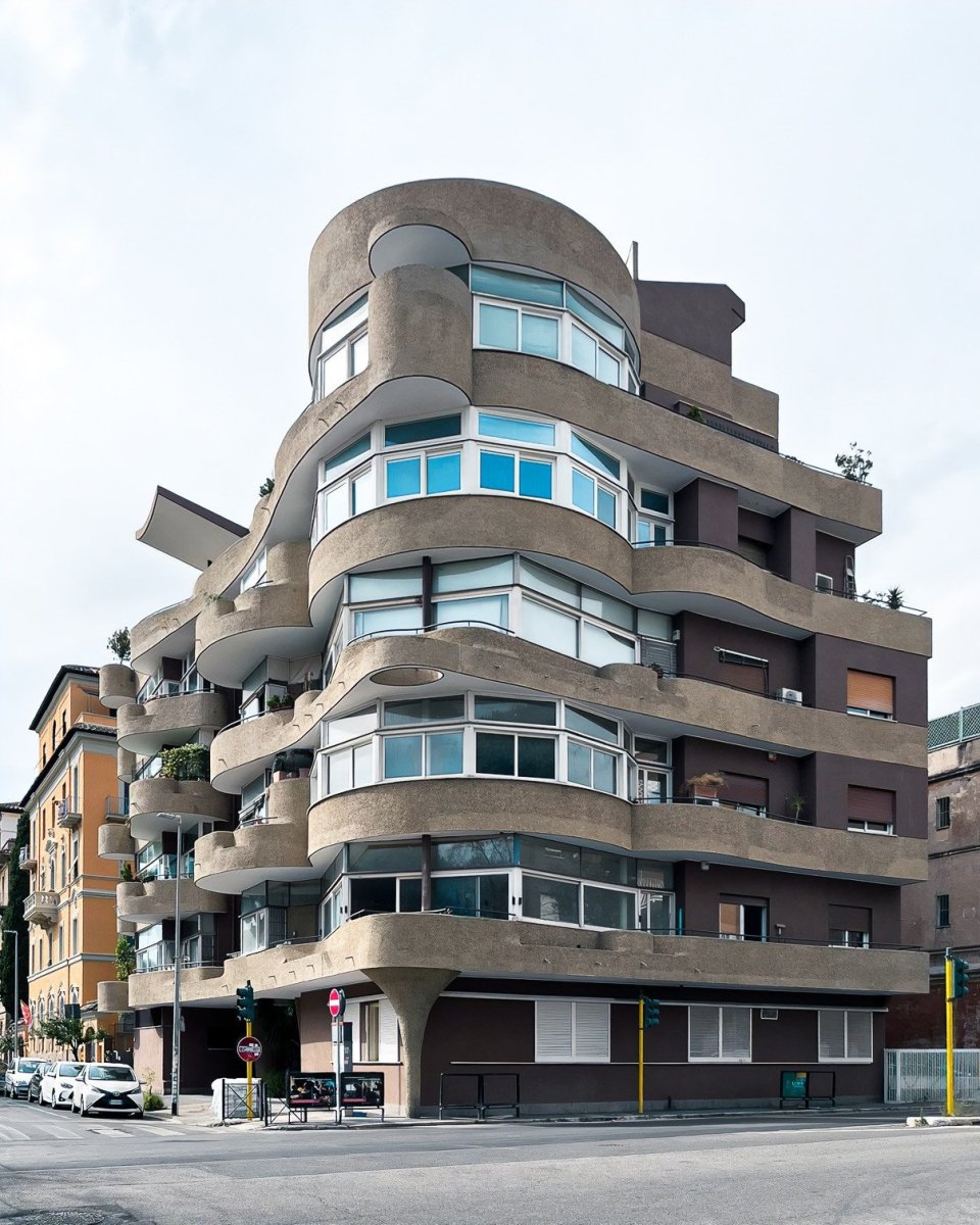 Venturino Ventura - Palazzina, 1968. Ulice: via Bruxelles