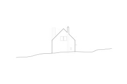 Pohled východní (Rodinný dům v Dehtárech, SP-AM)