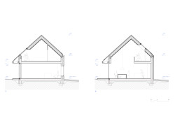 Rodinný dům v Polánce, CL3: Řez