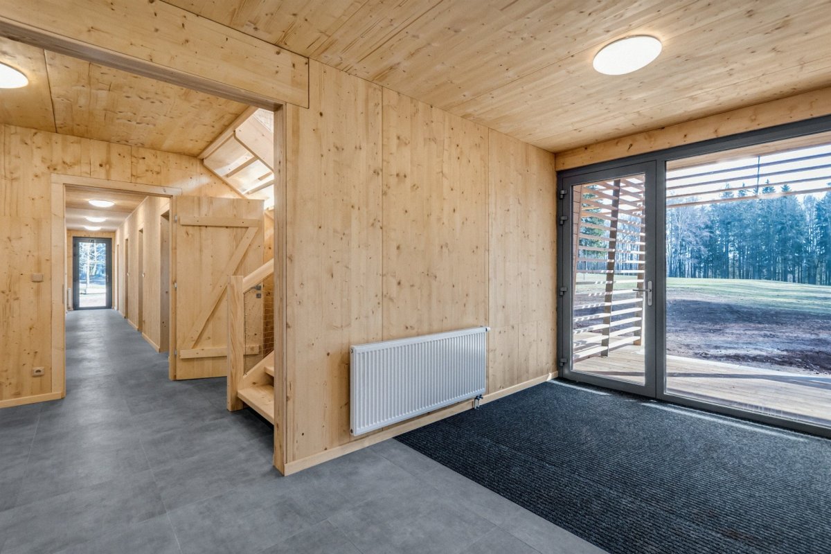 Klubovna oddílu běžeckého lyžování Trutnov, ROSA – ARCHITEKT s.r.o. / Ing. arch. Michal Rosa