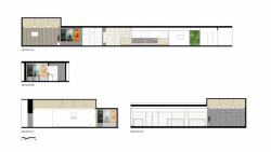 Estúdio AMATAM, TONIK Health Club Social Areas Refurbishment, řezy - foto