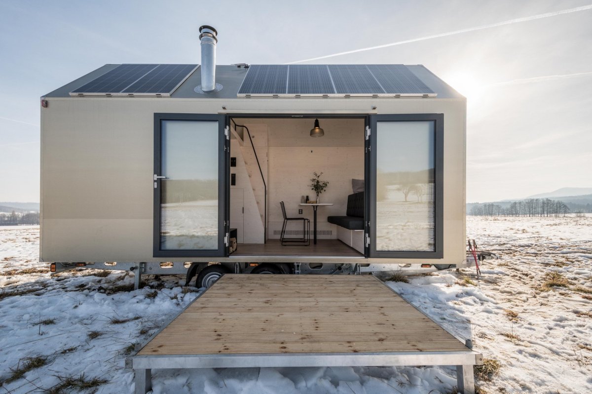 ARTIKUL architekti, Mobile Hut,