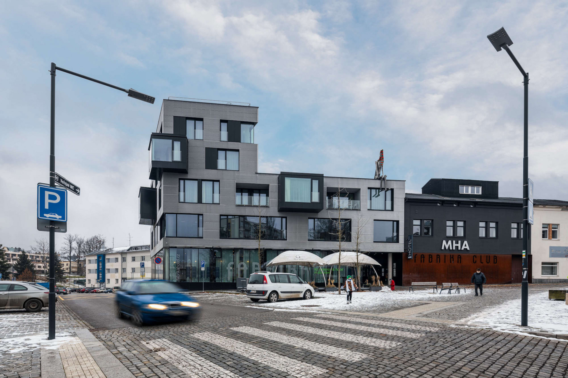 Hotel Fabrika v Humpolci, OK PLAN Architects/ Luděk Rýzner