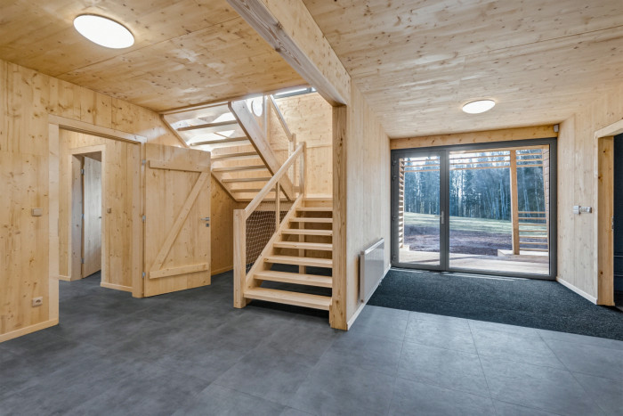 Klubovna oddílu běžeckého lyžování Trutnov, ROSA – ARCHITEKT s.r.o. / Ing. arch. Michal Rosa