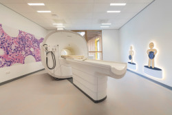 Lněný olej obsáhlý v Marmoleu působí antibakteriálně a má blahodárné účinky na lidské zdraví. I to je jeden z důvodů, proč byl tento typ podlahy využit v Maxima Centru, kde se starají o onkologicky nemocné děti