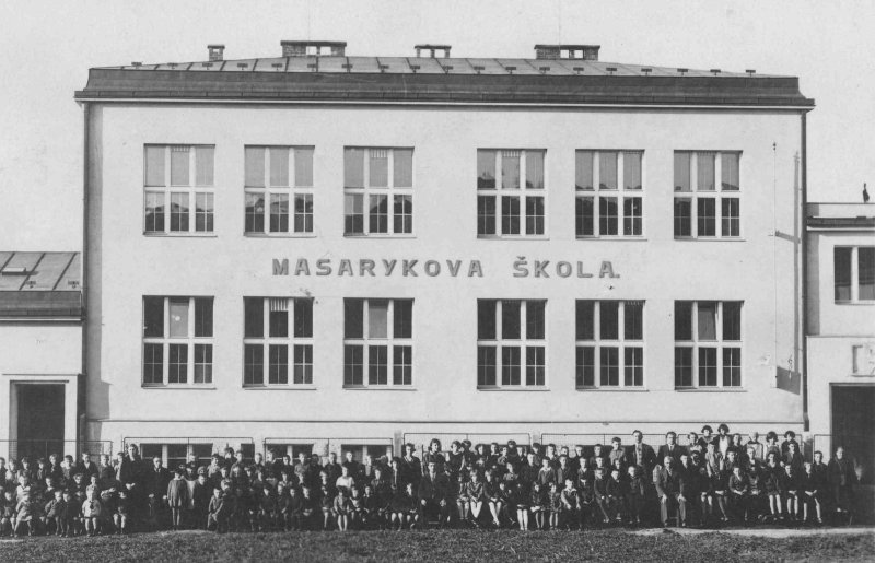 Původní stav objektu Masarykovy školy v Holýšově