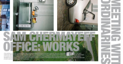 Pozvánka na dnešní přednášku v rámci cyklu architekta a kurátora Miroslava Pazdery „Meeting with Ordinariness“ v galerii VI PER