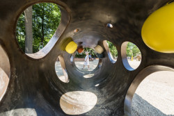 Obnova nábřeží řeky Loučné v Litomyšli, Rusina Frei