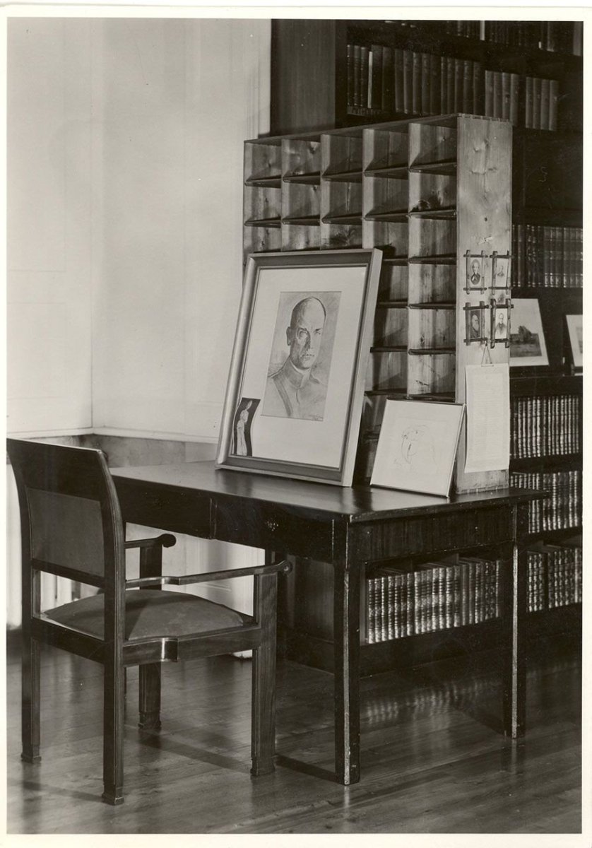 Josip Plečnik, křeslo prezidenta Masaryka - foto