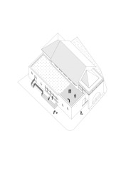 Axometrie (Sokolovna ve Veverských Knínicích, studio New Work)