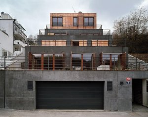 Pavel Hnilička Architekti, Terasový dům v Praze 5-Košířích – foto
