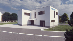 Vizualizace - sídlo firmy TopKlima