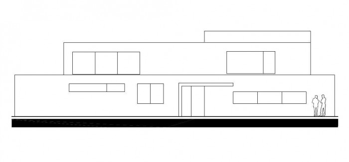 pohled severní, RD Záhorská,