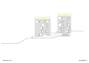 Aparthotel Sv. Vavřinec v Peci pod Sněžkou, ov-a/Jiří Opočenský, Štěpán Valouch, pohled severovýchodní