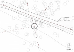 H3T architekti, Vyhliadková veža na Dubni, situace // odměna bez určení pořadí – foto