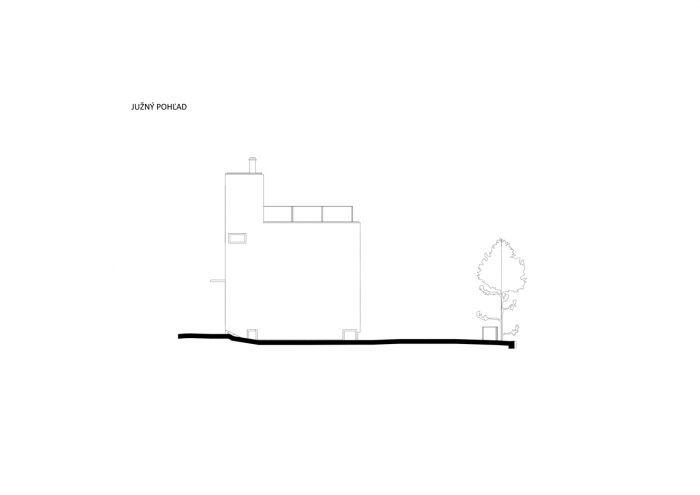 Compass Architekti, Rodinný dom Brusnicová A, pohled jižní – foto