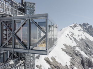 Titlis Tower ve výšce 3200 metrů.