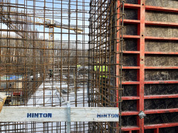 Ze stavby Vesi Hostivař