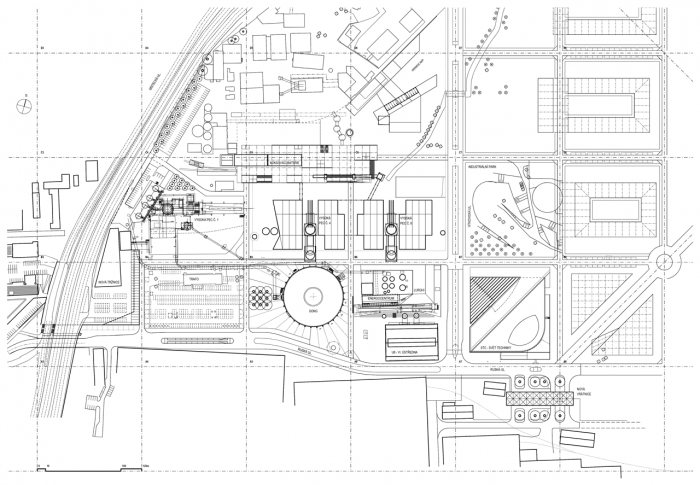 AP ATELIER, Dolní oblast Vítkovice: situace – foto