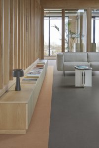 Marmoleum Modular, t3772 Tiger´s Eye + t3705 Meteorite