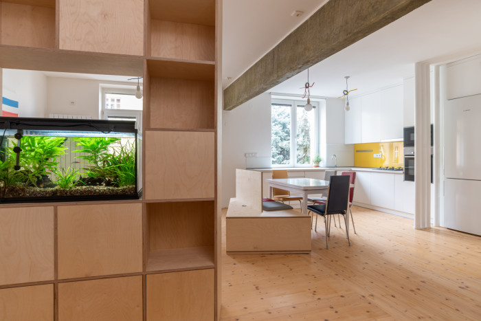 Rekonstrukce bytu v Brně od studia AEIOU