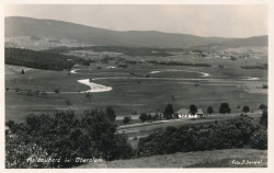 Srdce Vltavy na historické pohlednici.