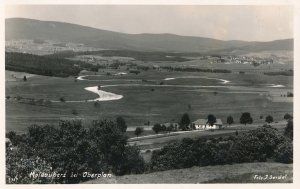 Srdce Vltavy na historické pohlednici.
