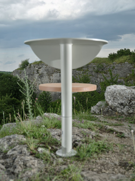 Solitérní prvek Morse Dot z kolekce Morse od mmcité