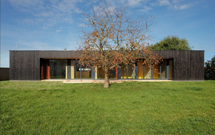 Rodinný dům v Unhošti od ateliéru Stempel & Tesar architekti