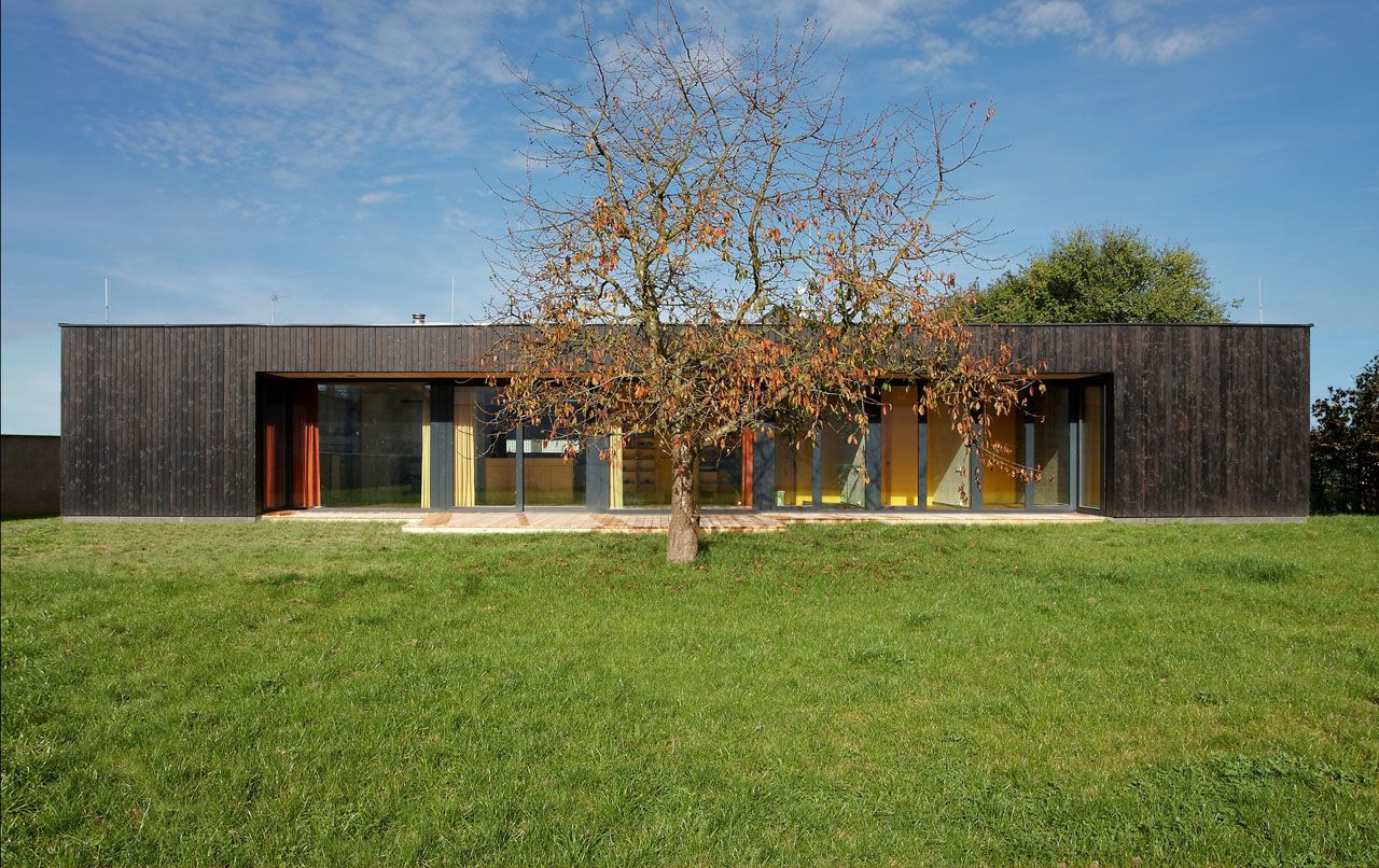 Rodinný dům v Unhošti od ateliéru Stempel & Tesar architekti